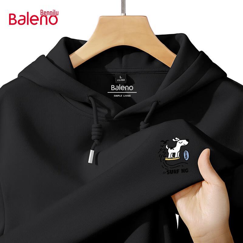 

Baleno Unisex JPB Surfing Dog Print Hooded Sweatshirt 5XL