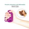 Squeeze Finger Strengthening Equipment Silicone 4 Finger Squeeze Strengthener for Stroke Rehabilitation Training Purple