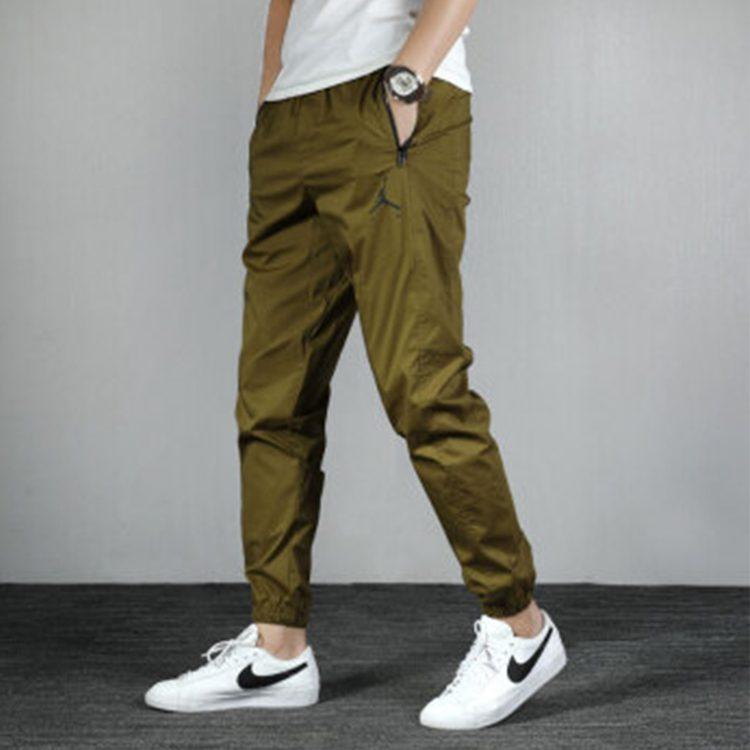 Jordan M J JUMPMAN WVN PNT Sweatpants Men's Green AV1841-368