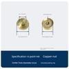 Electric Water Heater Drain Outlet Nut, Copper Nut, Universal 1/2 Inch, 3/4 Inch, 1 Inch, 2 Inch, Electroplated Screw, Magnesium Rod Accessories