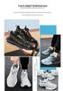 2024 Men's Flyknit Air Cushion Running Shoes with Rotating Buckle - Breathable Ice Silk Mesh for All Seasons