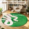Deftones Personalized Round Rug Support Custom Name, Soft Home Decor Mat
