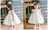 Baby Crew Ceremony Short Sleeve Shrine 80 [SAIHIME] Children's Dress, One-Piece Dress, Neck, Dress, Formal, Embroidered, Dress, Visit, Recital,