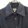 ARMANI JEANS made in Italy Long sleeve Chambray shirt 38 Indigo Women Used