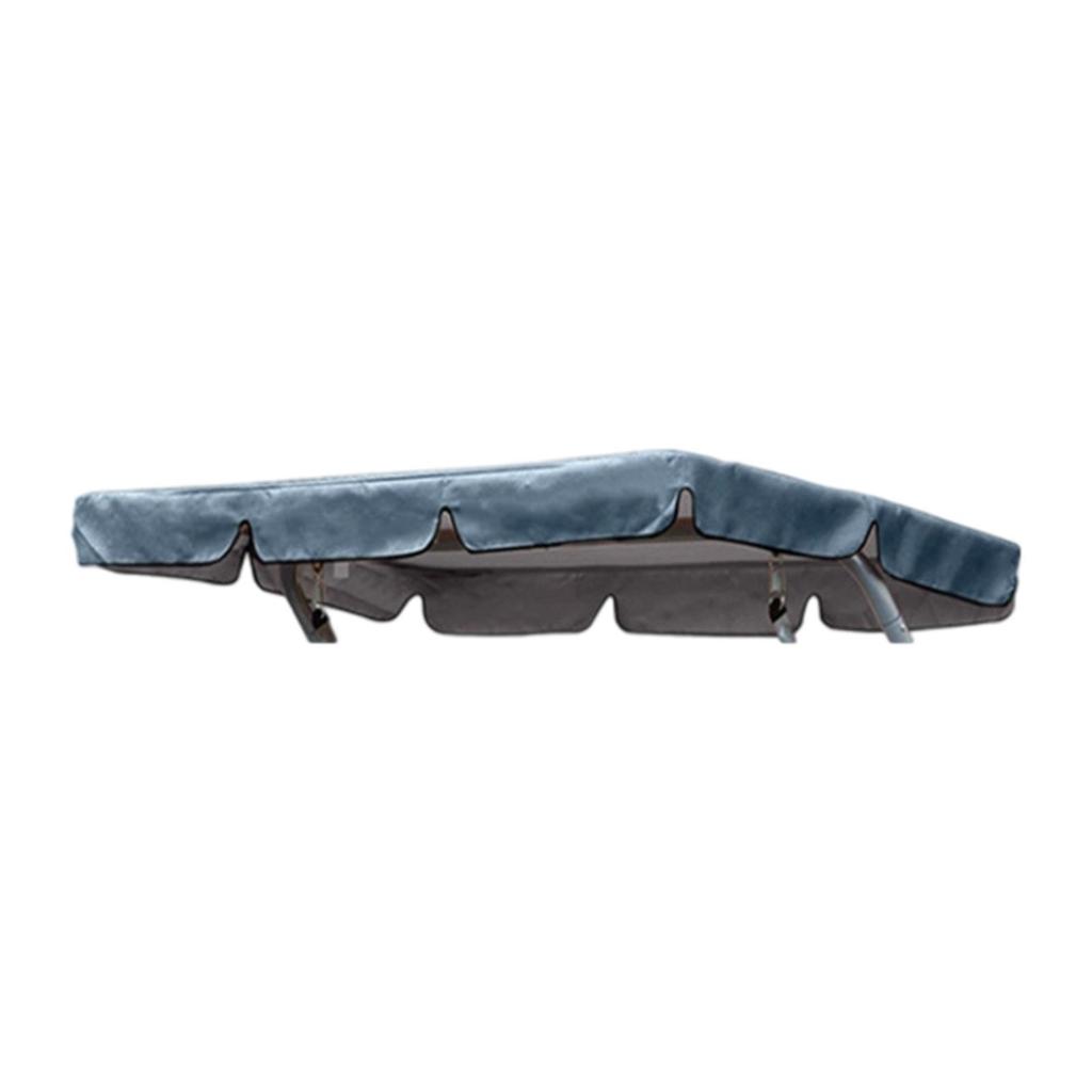 Outdoor Patio Swing Canopy Replacement,Hammock Top Cover All Weather Protection Sun Shade Sturdy Waterproof for Porch Balcony