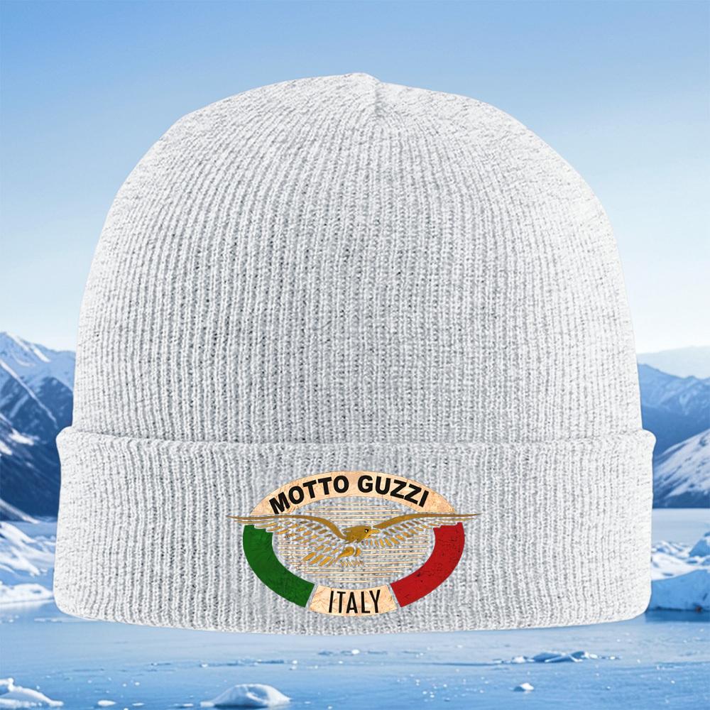 Eagle Wings Above Flagmoto Knitted Hat Unisex Women Unisex Beanie Pullover Cap Winter Thermal Warm Christmas Outdoor Cycling Hikin