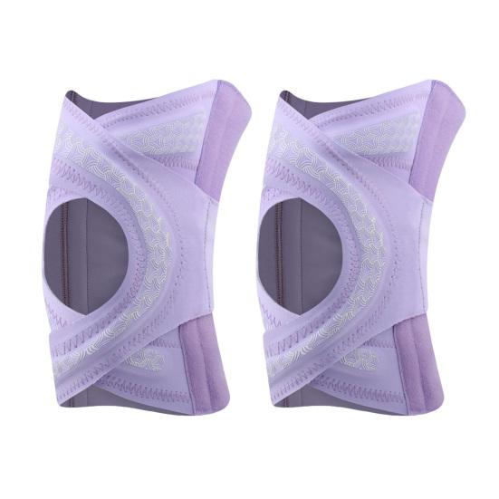 Knee Brace for Men Women Adjustable Compression Knee Support with Side Spring