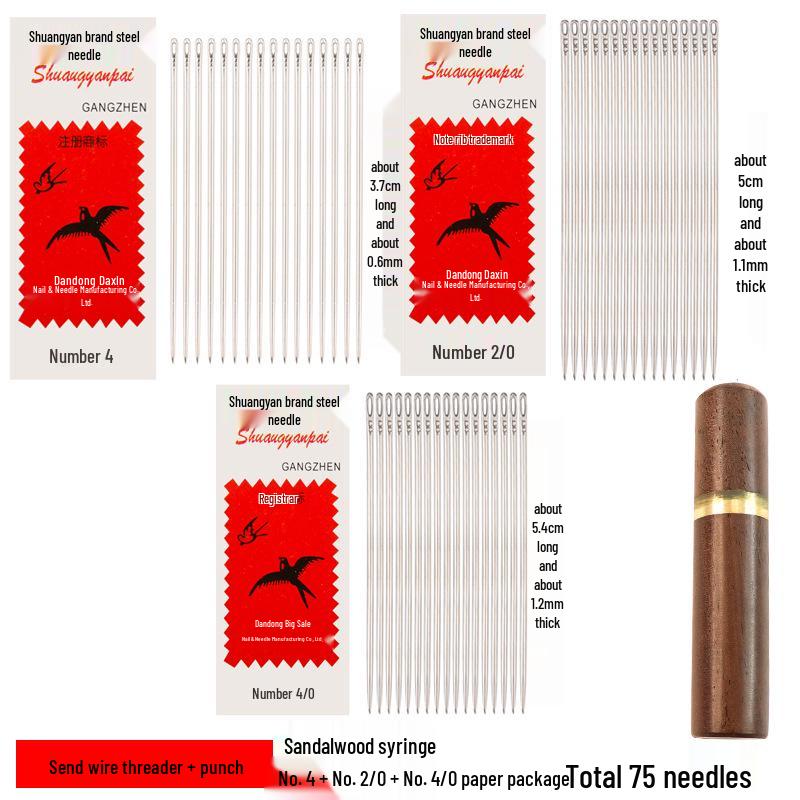 Steel Hand Sewing Needle for Embroidery and Clothes