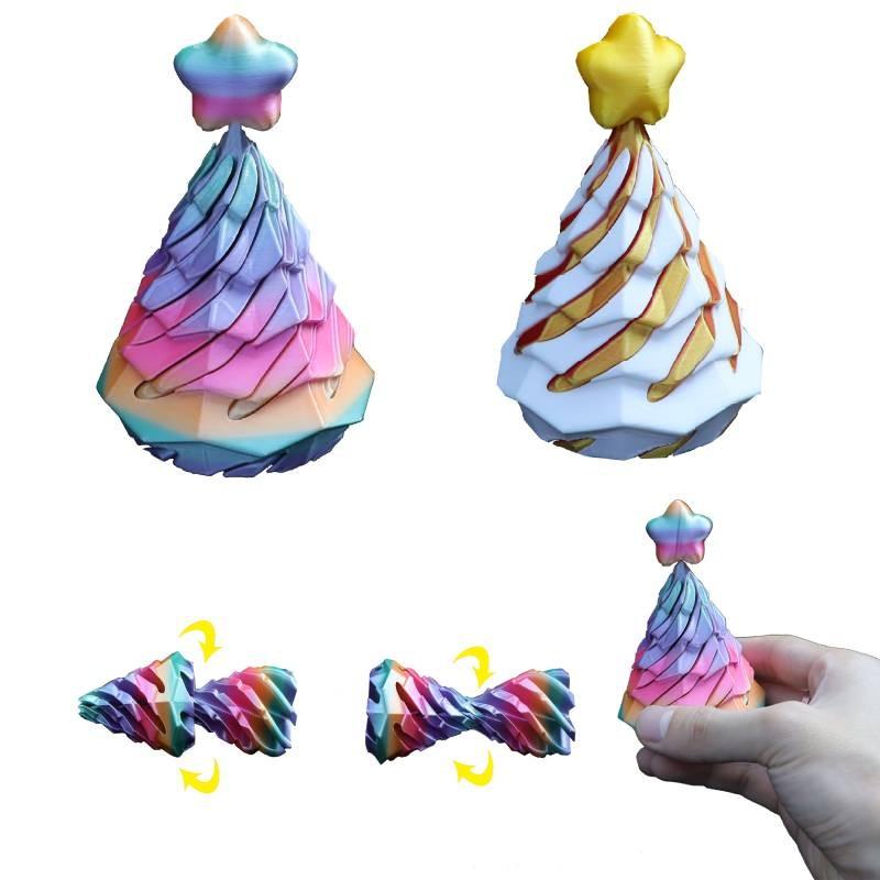 Christmas Tree Impossible 3d Decompression Toy Three Dimensional Education Toys
