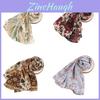 Elegant Pearl Chiffon Scarf With Sun Protection For Women And Spring Fashion Accessory