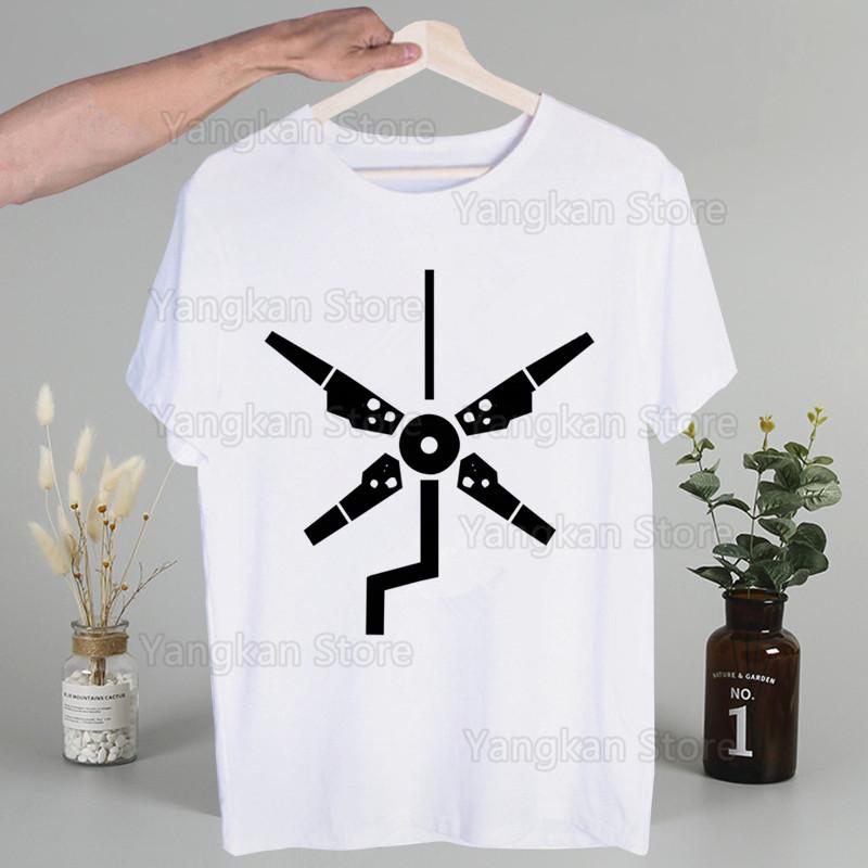 Death Stranding Kojima Men Hip Hop Streetwear Print T Shirt Harajuku TShirts Short Sleeve Fashion Casual T-Shirt Tops Tees
