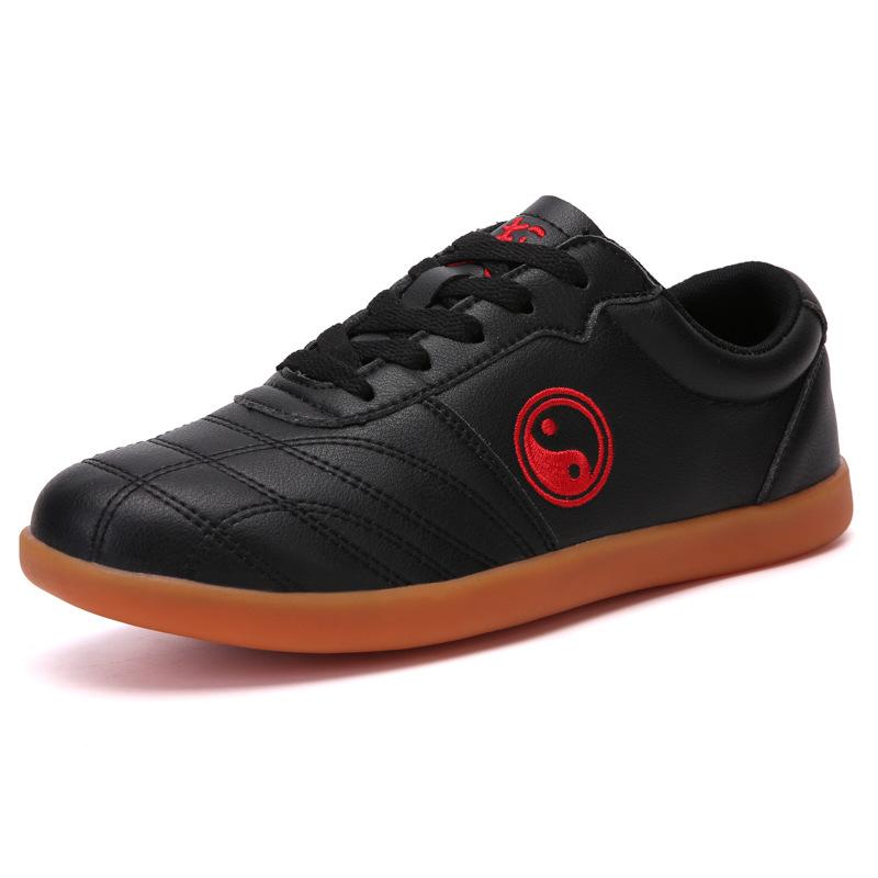 Zapatos de Tai Chi, suelas de tendón de res de cuero, zapatos de artes marciales para primavera y verano, zapatos de Kung Fu, Baduanjin, zapatos de entrenamiento de Tai Chi