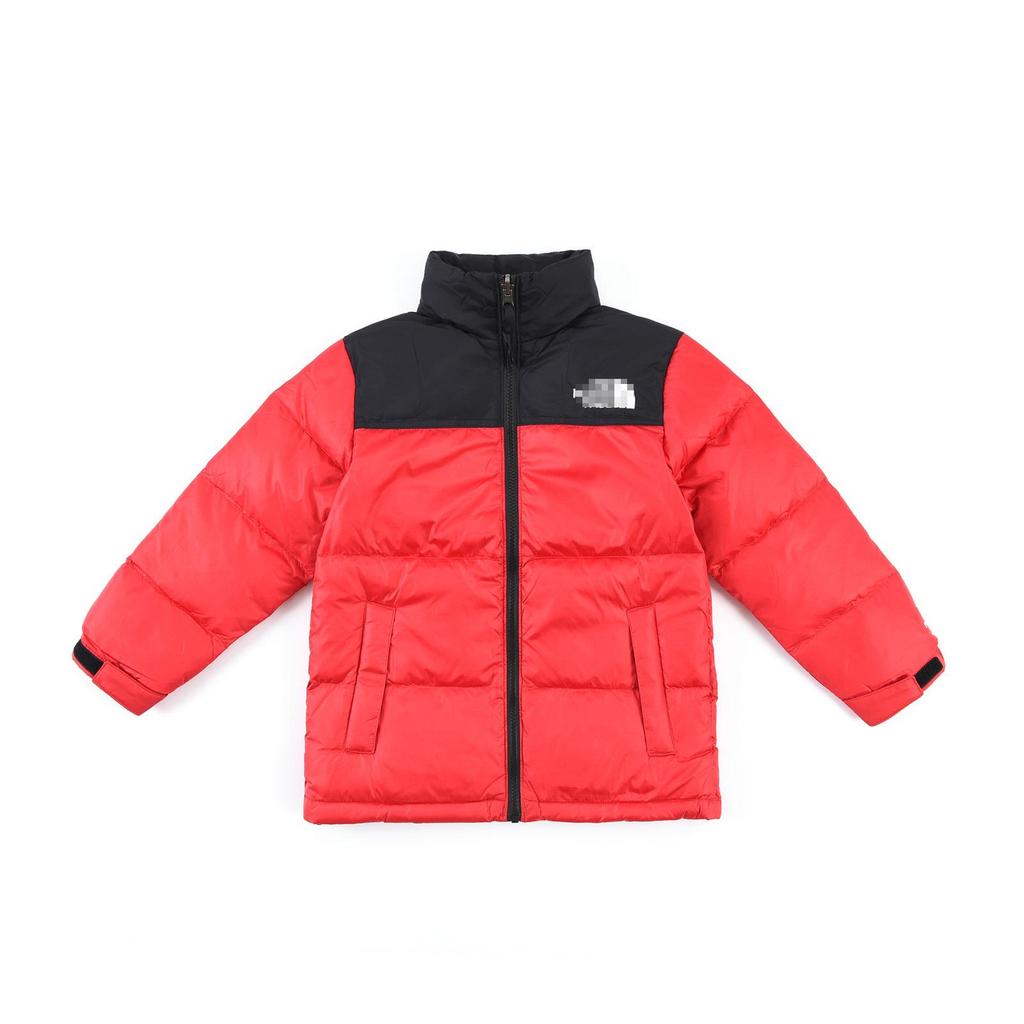 Children's 1996 Thickened White Duck Down Jacket with Stand-up Collar - Warm Winter Coat for Girls and Boys