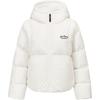 Sports Alliance Series Warm Letter Hooded Zipper Down Jacket Women Outerwear L425W020-0074