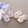 Children's Shoes Hollow Out Chunky Sneaker for Kids Girls High quality Princess Summer Dad Sneakers with Nice Mesh Bowtie I04152