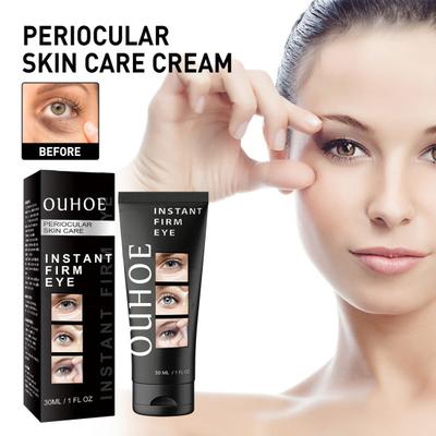 Eye Cream Firming Instant Eye Tightener Minska mörka ringar Påsar Återfuktande ögonkrämer Lättviktsformel Anti-Aging Skrynklabehandling för män Kvinnor