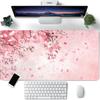Japanische Kirschblüte Vintage Mauspade Groß Gummi Antirutsch Schreibtischzubehör Mauspade für Büro Gamer Tastatur Dekor Matte