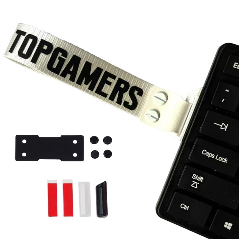 Colorful Keyboards Lanyard Keyboards Strap for Secure Carry Solution Fashionable Woven Wristband With High Durability