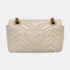 [Pre-Owned] Gucci GG Marmont Matelassé Mini Bag 'White' - Good #AX1QVC