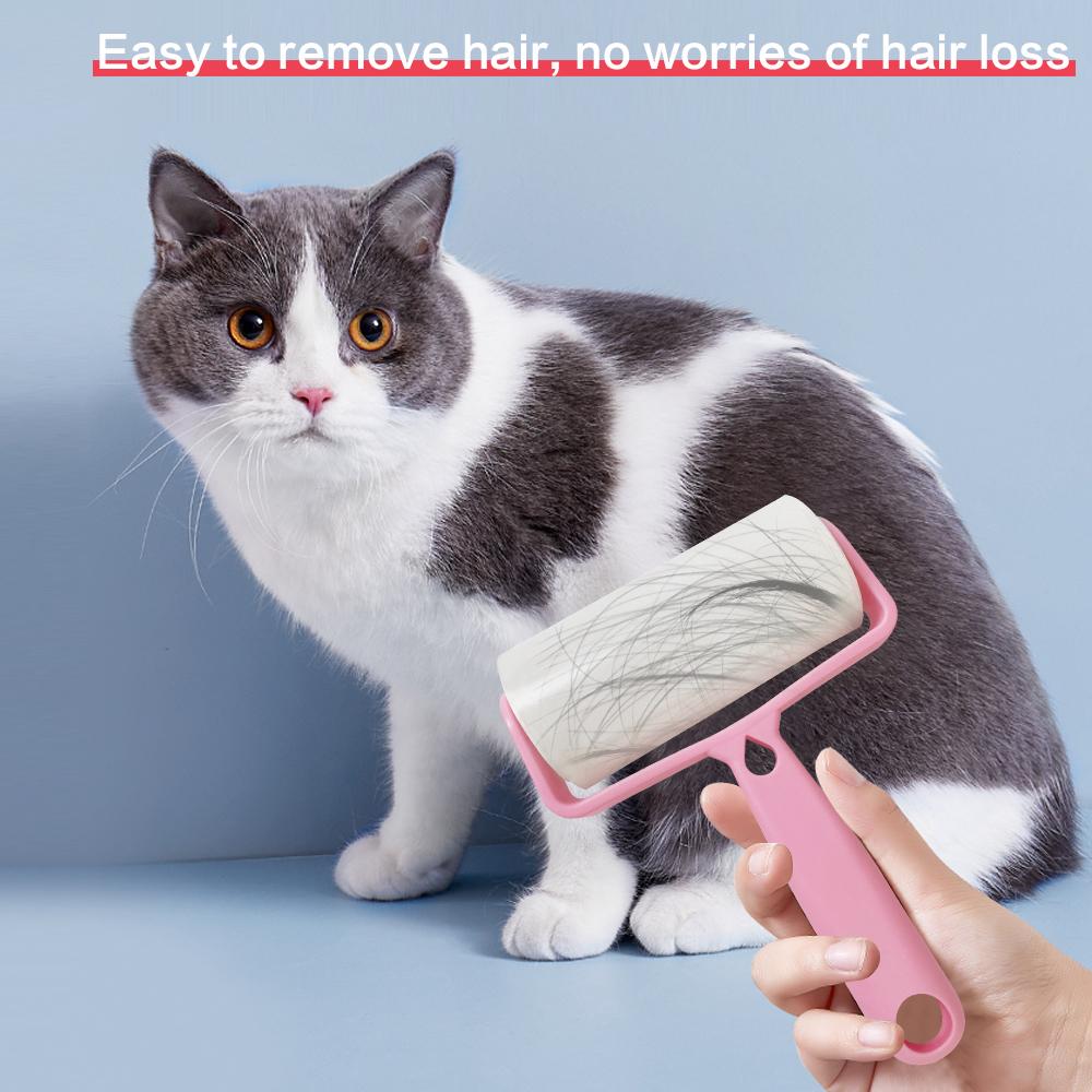 Washable Reusable  Floor Car Table Pet Hair Clothing Dust Remover Sticky Roller