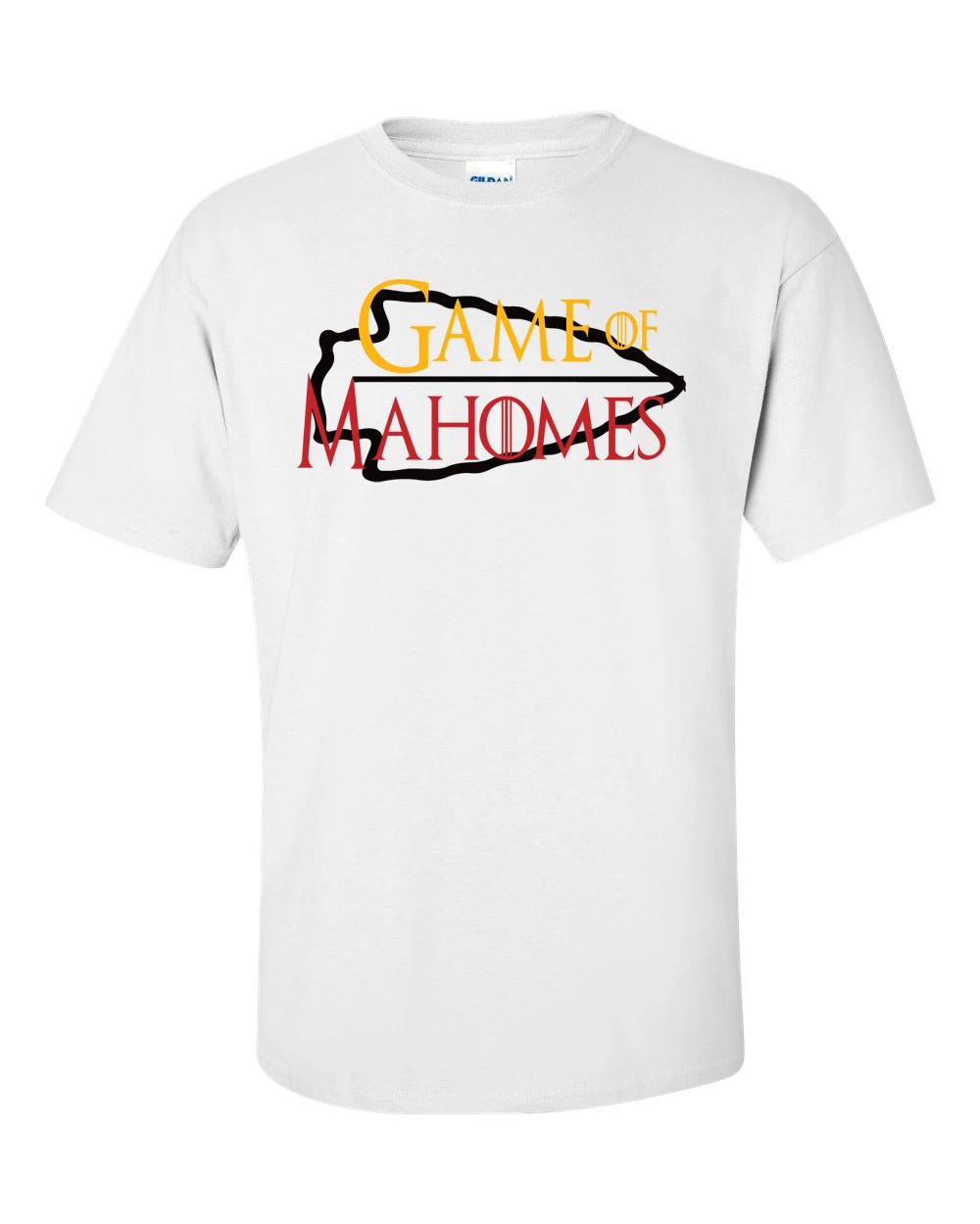 WHITE Patrick Mahomes Kansas City Chiefs Game Of Mahomes Super Bowl T-Shirt XXXXL