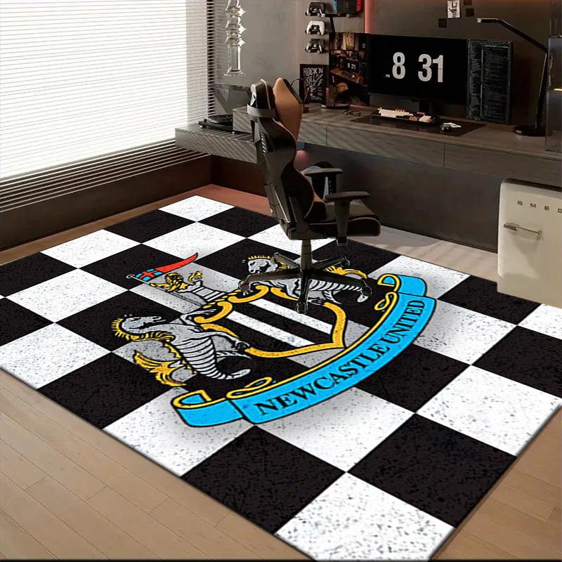United Crest Printed Office Carpet Chair Cushion Entryway Rug, Rugs for Living Room, Bedroom Christmas gifts
