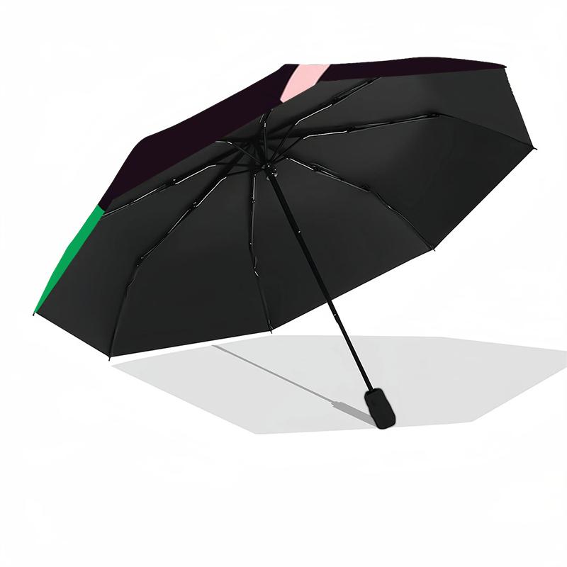 AKA Theme Automatic Umbrella, Lightweight & Portable, 8 Rib, Perfect for Outdoor Travel, Birthdays, Christmas, Gifts.