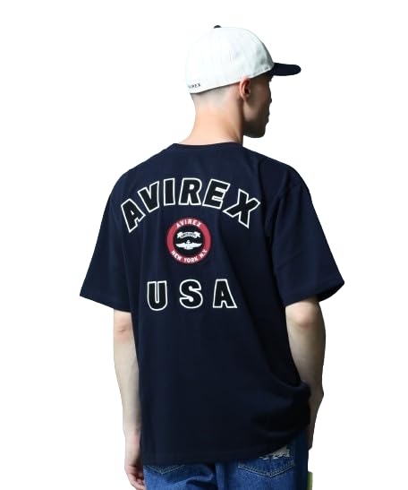 

Avirex Varsity Logo T-Shirt 2.0 (783-2934007), Men s XL (120), Navy