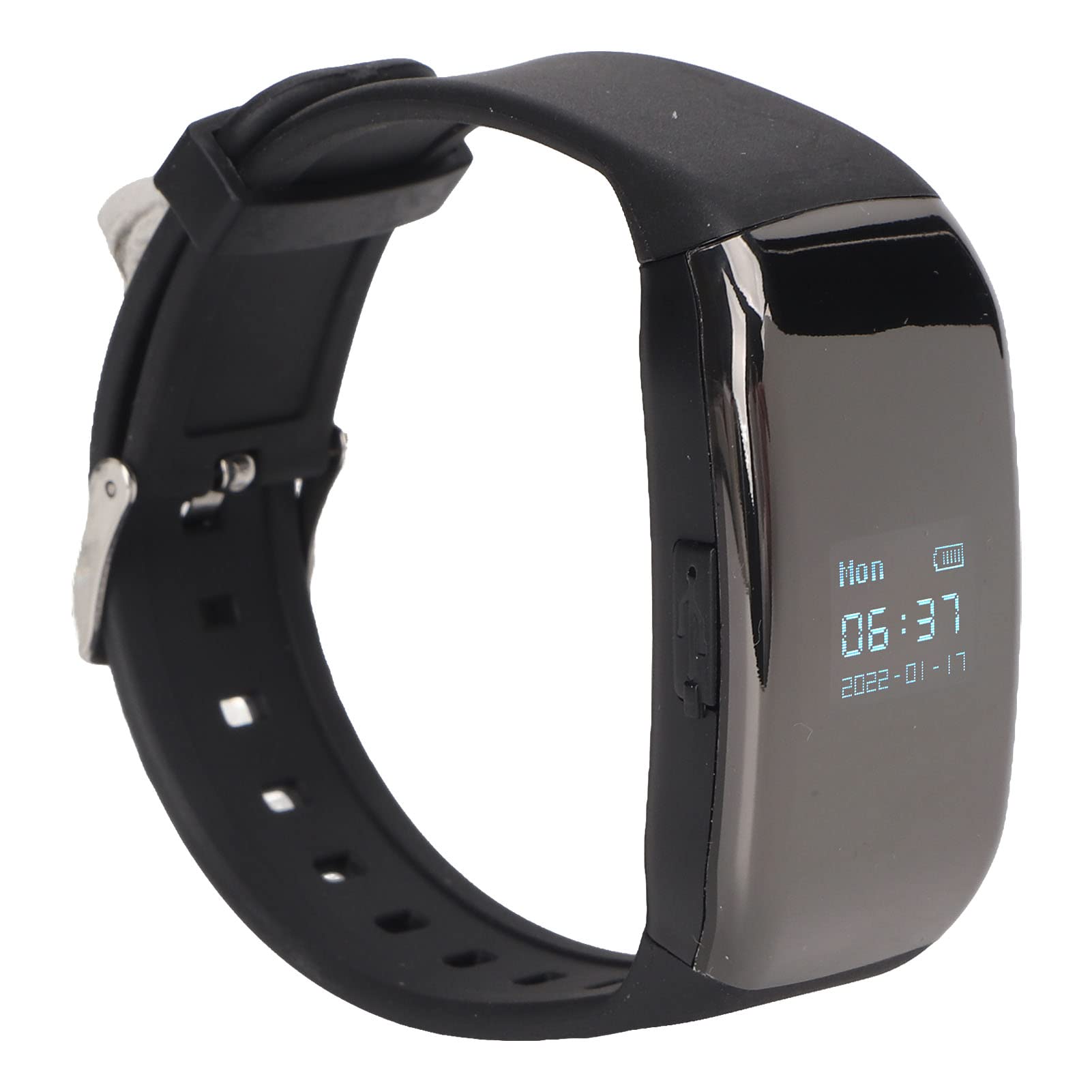 

Voice Stereo DSP OTG for Recording Business Student Research Reception and More Recorder, Wristwatch-Style Recorder, 360-Degree Recording, Noise,
