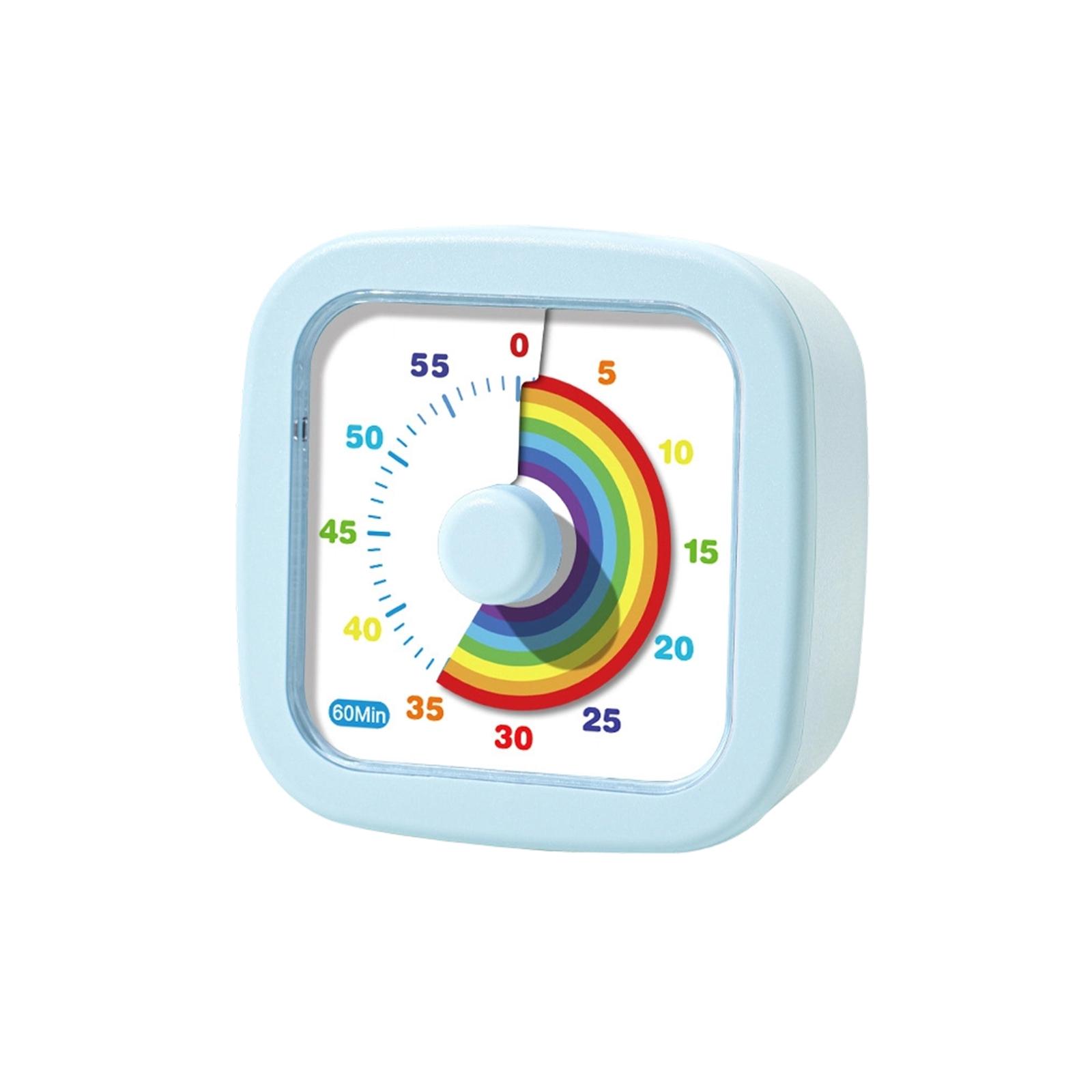 

Visual Timer For Kids - 60 Minute Pomodoro Timers For Classroom Kitchen Offices, Countdown Kids Timer Clock With Disk, Desk Time Management Tool One Size синий