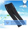Men's Quick-Dry Nylon Ice Silk Joggers, Zipper, Elastic, Plus Size, Korean Style, Summer Sports Pants