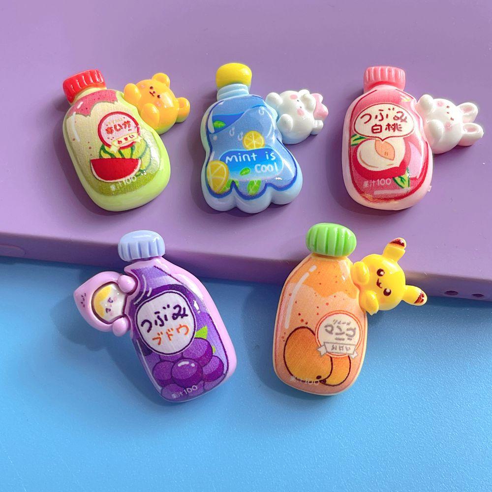 Cream Glue Bottle Diy Hair Ornament Cup Stationery Case Hair Accessory Resin