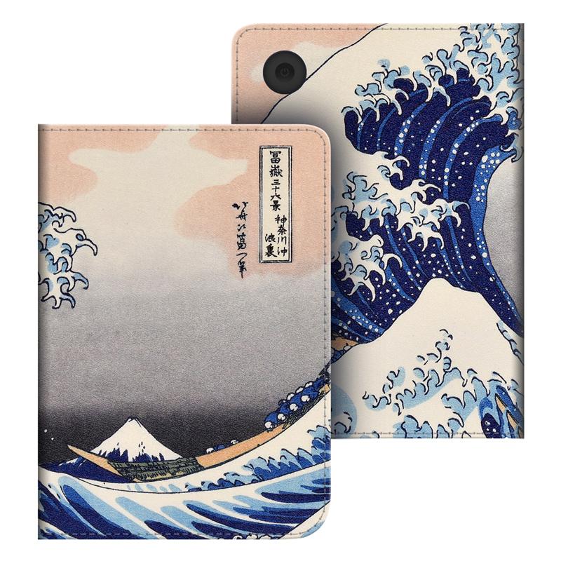 Voor KOBO Clara Kleur/BW/2E 6'' E-reader Hoes N367 Smart Cover Handriem Stand Funda Automatische Slaap/Ontwaak Beschermhoes