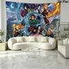 Demon Slayer Wall Tapestry Aesthetic Wall Hanging Printed Fabric Blanket Decorative Tapestries for Bedroom Living Room Home Decor