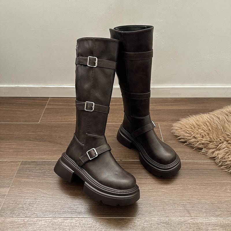 

High-quality Fashion Hot-selling Lined Heel Boots Women s Long Boots 2025 New Autumn Over Knee Heel Long Boots 40 серый