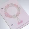 Mori Style Mermaid Crystal Bracelet - Sweet, Versatile Design for Women, Students, and Best Friends.