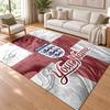 England national football team Custom Name Personalized Rug Non‑Slip Doormat Floor Carpet Housewarming Birthday Gift for Family Friends