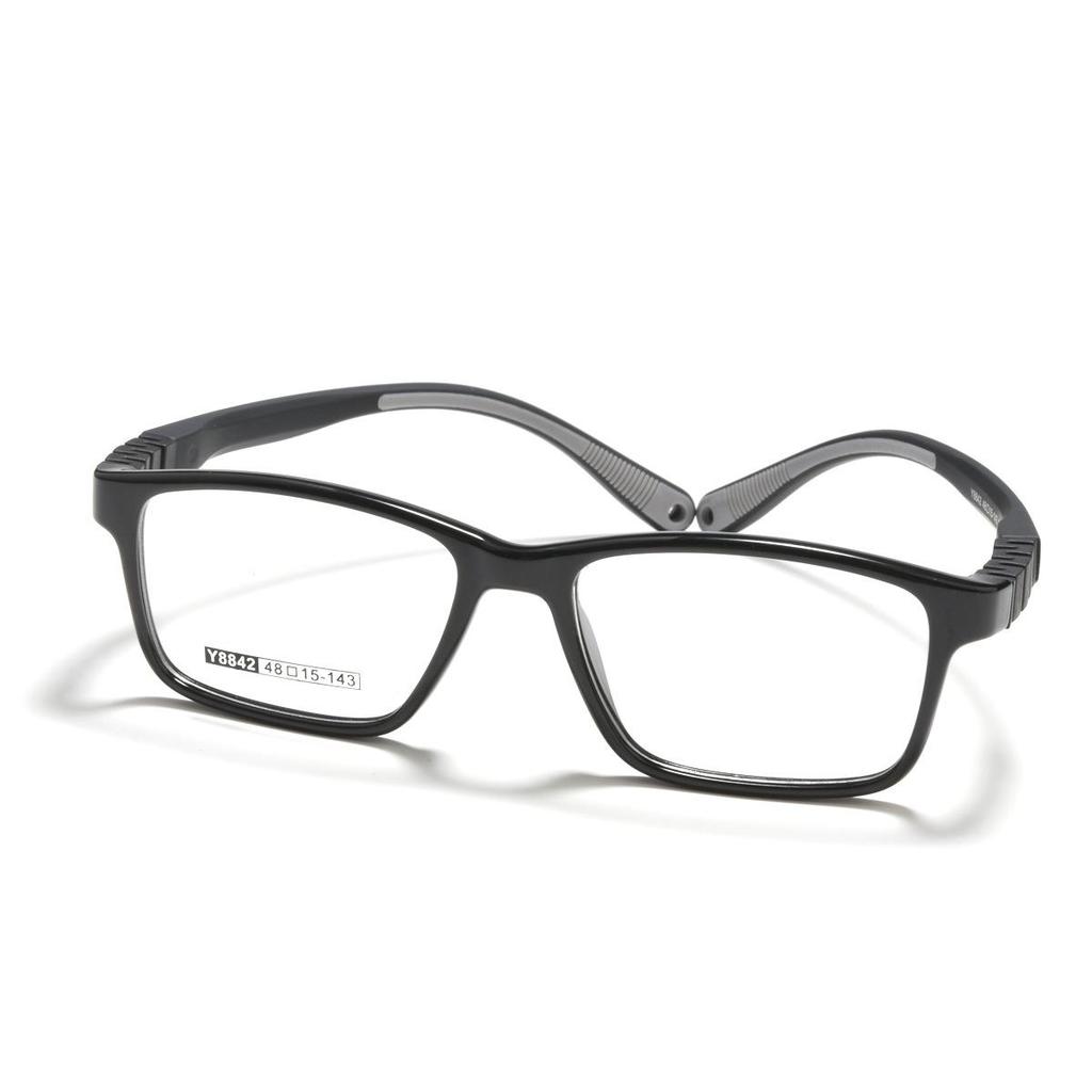 Medical Grade Myopia Control Glasses for Kids 6-10 Years - Skin-Friendly, Non-Slip Silicone Frame with Removable Temples.