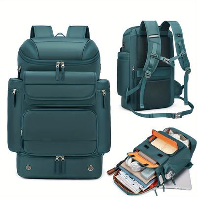 Reiserucksack für Damen und Herren, Wanderrucksack mit großer Kapazität, Business-Laptop-Rucksack, wasserdichter Rucksack mit Schuhfach