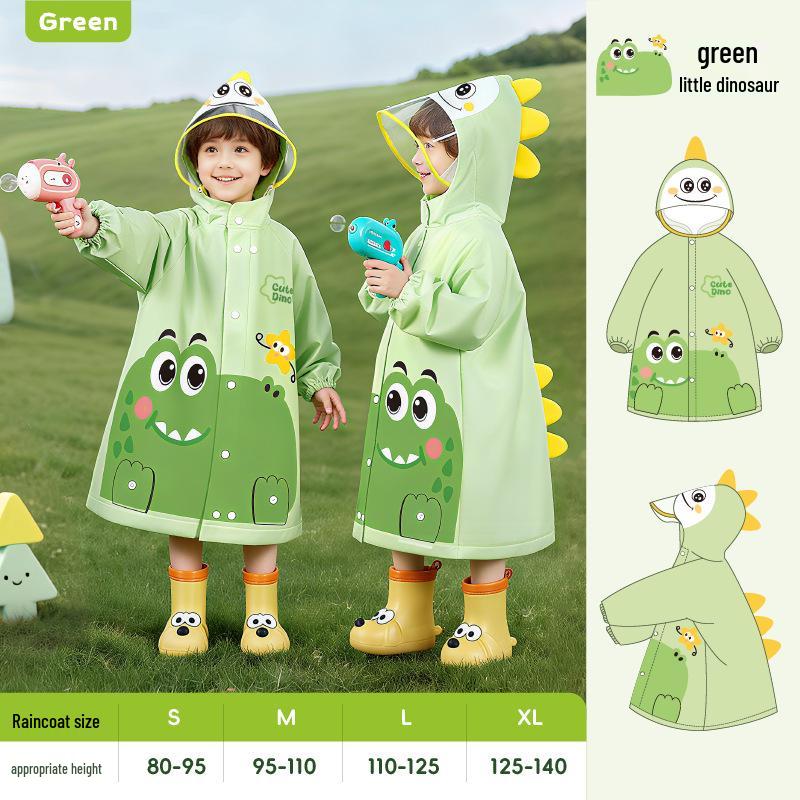 Imperméable de Pluie à Capuche pour Enfants de 4-5 Ans - Cape de Pluie Unisexe pour Filles et Garçons