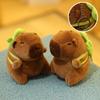 10-15CM Kapibala Capybara Plush Toy Internet Celebrity Capybara Jun Doll Ugly Cute Doll Guinea Pig Doll Boys Girls Anime Kawaii