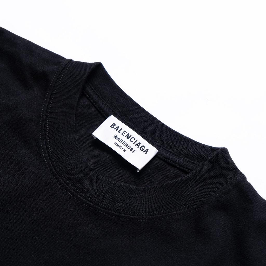 Balenciaga T Shirt Women's Black 612965TKVI71070