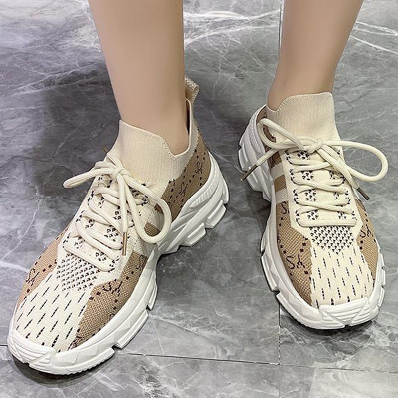 

Men Women Sports Summer Sneakers Breathable Lightweight Fashion Comfortable Striped Letter Print Woman Mesh Running Shoes Women Ladies 38