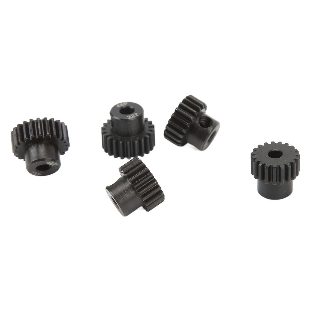 48DP 3.175mm RC Car Motor Gear 19T 20T 21T 22T 23T Pinion Gear Set for 1 10 RC Remote Control Car