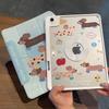 Magnetic Detachable Acrylic Case IPad Pro 11 Inch With 720 Rotating Stand Full Coverage Cartoon Design