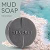 SEACRET Mattierender Schlamm Gesichts-Totes Meer Feste Gesichtsseife 125g, Reinigungsmittel, Infusion, Seife, Schaum, Hautpflege,
