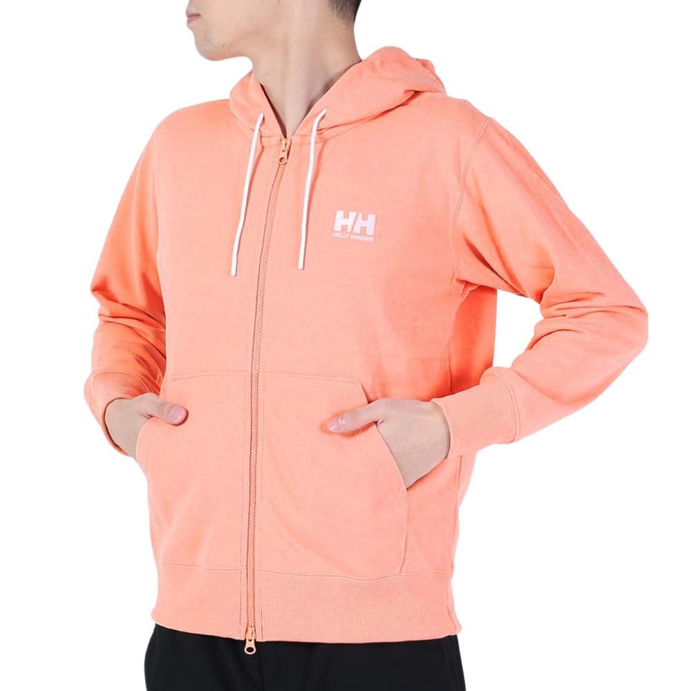 

Helly Hansen HH Logo Full-Zip Sweat Hoodie in Sheer Orange