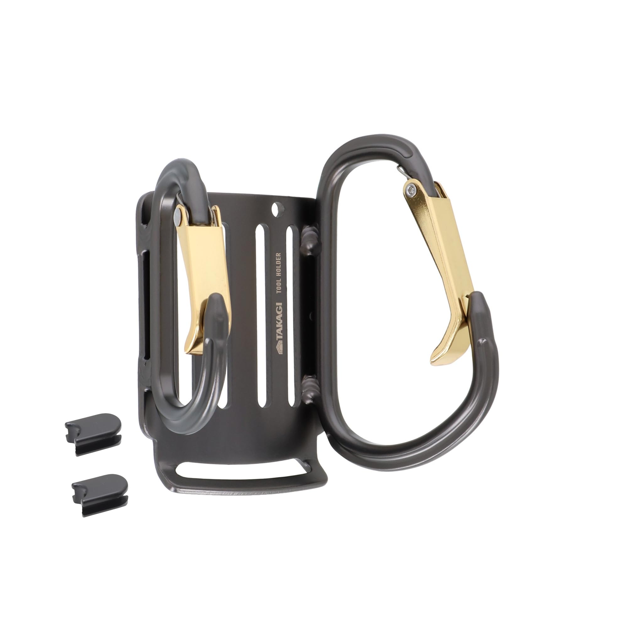 

Алюминиевый держатель для инструментов Takagi с 2 регулируемыми петлями для ремня уменьшает вертикальный и горизонтальный люфт. Ширина ремня менее. Совместим с весом инструмента до 3 кг или инструментом. чёрный