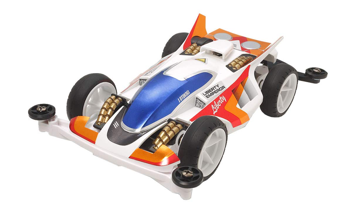 

Tamiya Mini 4WD Special Edition Liberty Emperor Premium Super 2 Chassis Plastic Model Kit 95427