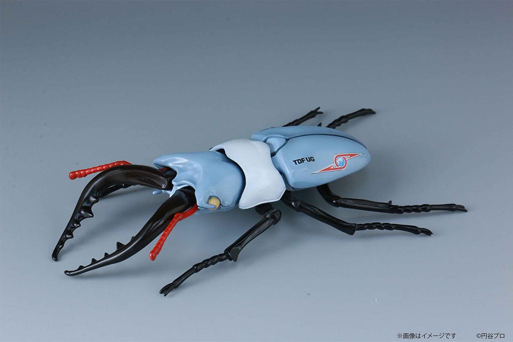 Fujimi Model Free Research Series Ultraman Series Stag Beetle Ultra Guard Specification Free Red No.221 Research-221 Blue, White,